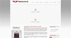 Desktop Screenshot of hindustanstainless.com